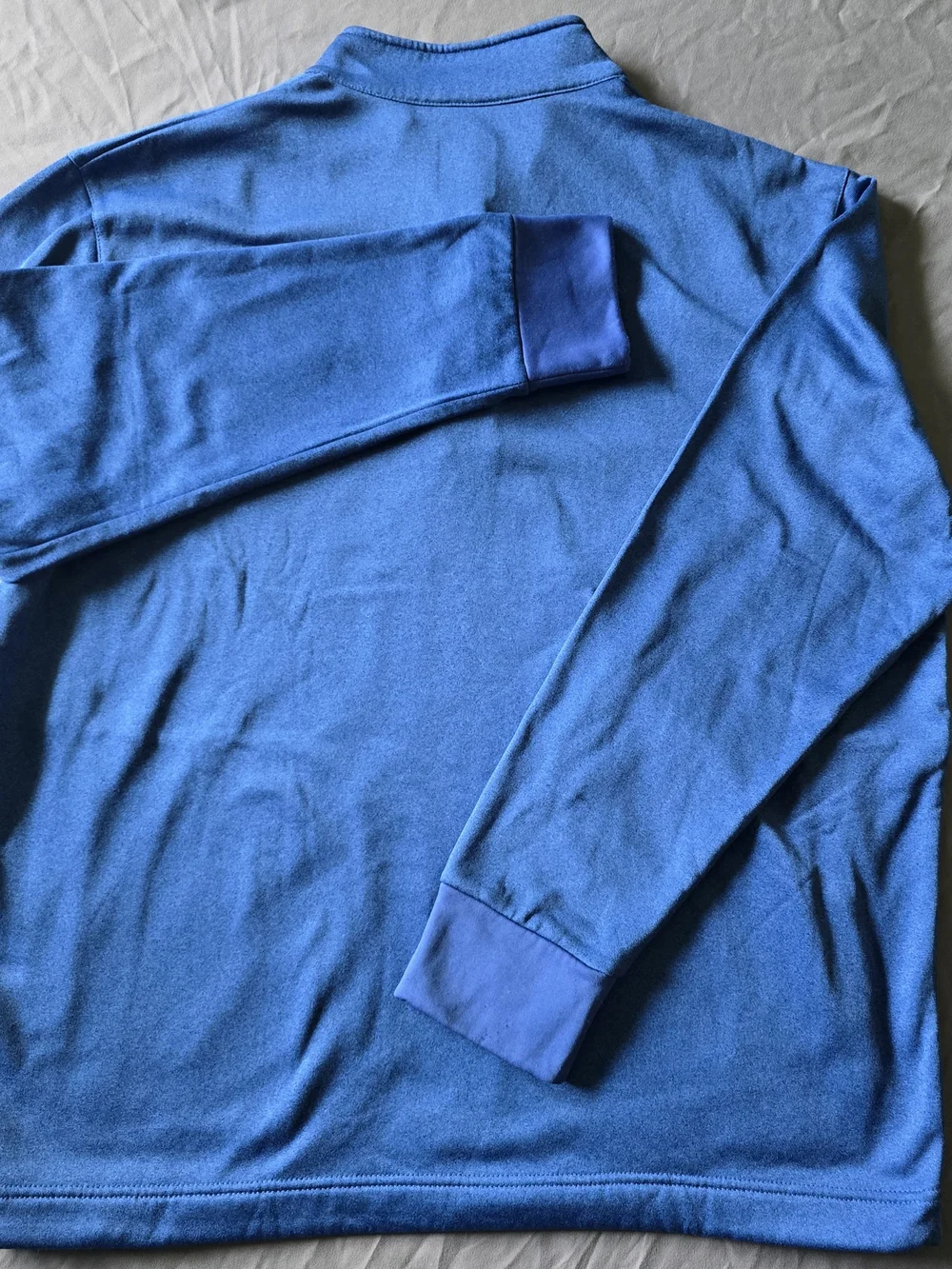 Callaway Men's Royal Blue Quarter-Zip Pullover with Contrast Trim
